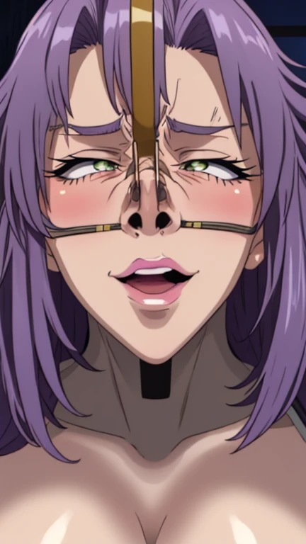 (High quality, Ultra detailed, best quality, insanely detailed, beautiful, masterpiece:1.5),(Rieri Bishop(Suite Pretty Cure♪) ),((Super super super huge breasts)),((Super super super big cleavage)),((Super super super super saggy breasts)),Bimbo face:1.5,Heavy makeup:1.5,Brown skin:1.5,Heavy makeup:1.5.Mature Woman:1.5,Middle-aged women:1.5,Pink twin-tailed hair:1.5),(Nose hook:1.2),(close up face),Accurate nostrils,(Nose Hook:1.5),(Facial Realism)超Swollen lips, Super thick lips, Kissing Face,, Glowing Skin,masterpiece, highest quality, naughty smile,(vapor:1.2), (Happy:1.4),(Ahegao:1.6),(Roll your eyes,1.6),(blowing foam through the mouth:1.2),(Attractive mature woman,Super strong super huge huge vulgar face:1.2),(Ahegao:1.8),(Roll your eyes:1.6),(Huge very angry face:1.6),(put on a mean look:1.8),(put on a mean look:1.8),masterpiece, highest quality,Super evil smile, blush, I breathe,Glowing Skin,highest quality, 8K, 32k, masterpiece, Detailed face, Lips Detail, Fine grain, double eyelid,Pink thick lips,Swollen lips,(Widening pig nostrils),(Super super super enlarged nostrils:1.5),Iris,View from above,(Cyborg Mecha Monster Suit:1.5),(face focus,close up face),(Exact nose count,Accurate nostrils,I can see the back of his nostrils),(Look up,Fisheye,Looking from above,Looking down on someone,Saucy),Realistic depiction of the entire face,(Ugly face:1.5,Stinky face:1.5)