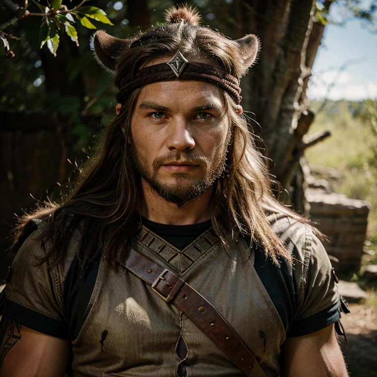 Guerrier viking tribal