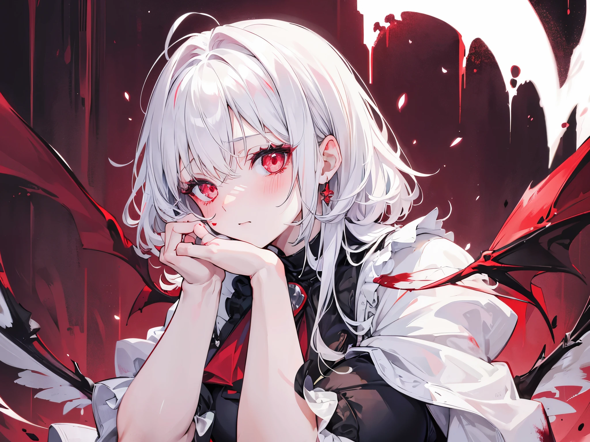 zydG, 1girl, Delicate skin, looking at viewert, Red eyes,(realisticlying:1.4), (Best Picture Quality:1.0), (超高分辨率:1.0), 8k, RAW photos, (tmasterpiece:0.2), (pureerosface_v1:0.5)