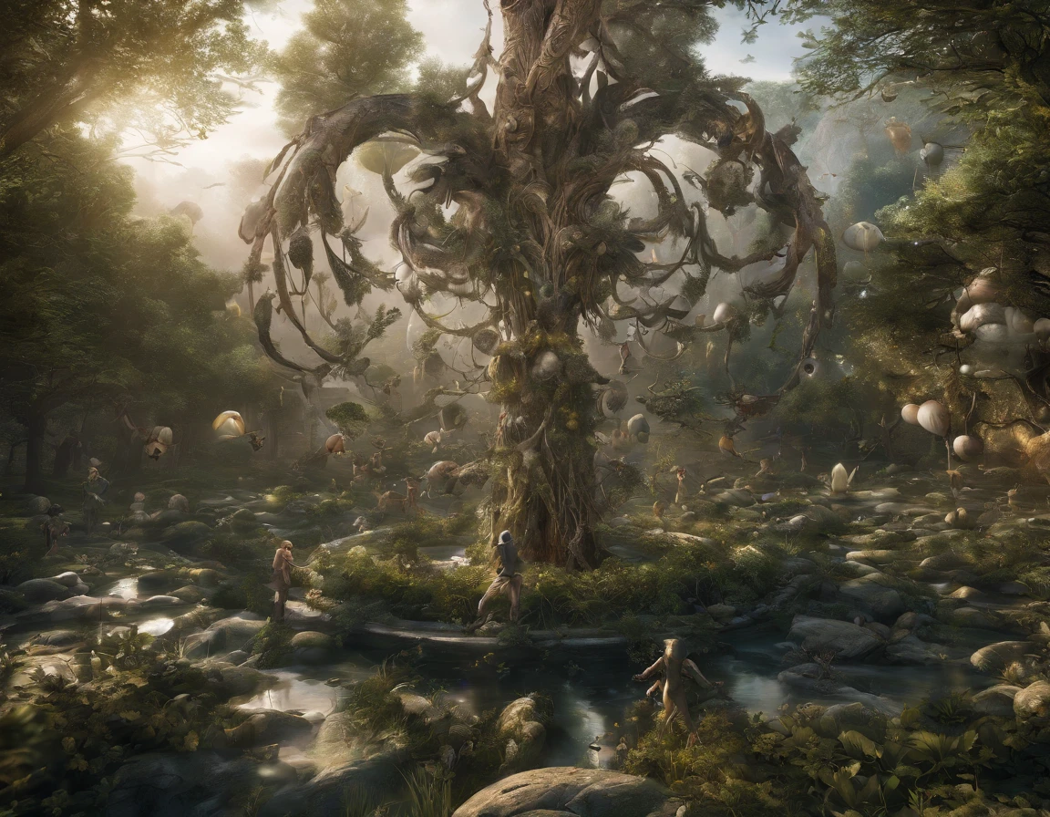 If this world is a multiverse composed of countless parallel universes with different event branches,Each branch represents an event,Every event can branch out into countless parallel universes