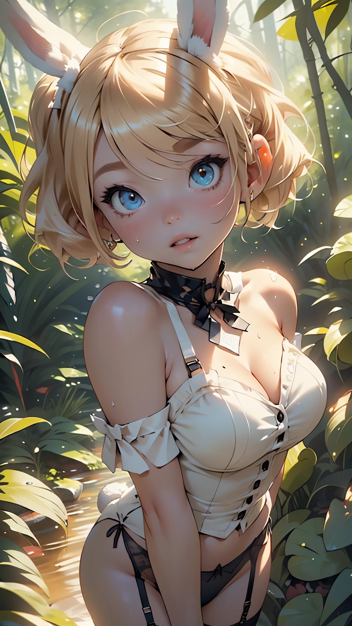 (beautiful blonde identical twins in middle of composition:1.5),(blonde long hair:1.5),detailed and intricate,very enormous breast:1.5),(((yellow_eyes:1.3))),intricate eyes,beautiful detailed eyes,symmetrical eyes,(((lustrous skin:1.5,bright skin: 1.5,skin tanned,shiny skin,very shiny skin,shiny body,plastic glitter skin,exaggerated shiny skin,illuminated skin))), shiny lips, very big ass,inflated legs,thick thighs,(symmetrical detailed face:1.5),toned, sexy, nsfw,
sexy,(((eyeshadow,egyptian makeup,eyelid makeup))),zettai ryouiki,tiny clothes,show skin,(((barefoot))),(((bandaged legs:1.5,bandaged arms:1.5,bandaged breasts,white bandage:1.5))),((silk loincloth:1.5,transparent loincloth)),(fishnet top:1.5),(fishnet stockings:1.5),navel:1.5,(strapless:1.5,corset:1.5),(((dark pink clothes))),
(dynamic pose:1.0),embarrassed,(centered,scale to fit dimensions,Rule of thirds),
((Burlesque, cabaret,brothel at night)),scenery:1.25,intricate scenery,extremely scenery,
(Glossy Egyptian ornaments),highres,sharp focus,(ultra detailed,extremely detailed),(photorealistic artwork:1.37),(extremely detailed CG unity 8k wallpaper),(((vibrant colors,vibrant theme))),(intricate),(masterpiece),(best quality),artistic photography,(photography taken by sldr),(intricate background),perfect rendered face,perfect face details,realistic face,photo realistic,((intricate detail)),(((realism))),