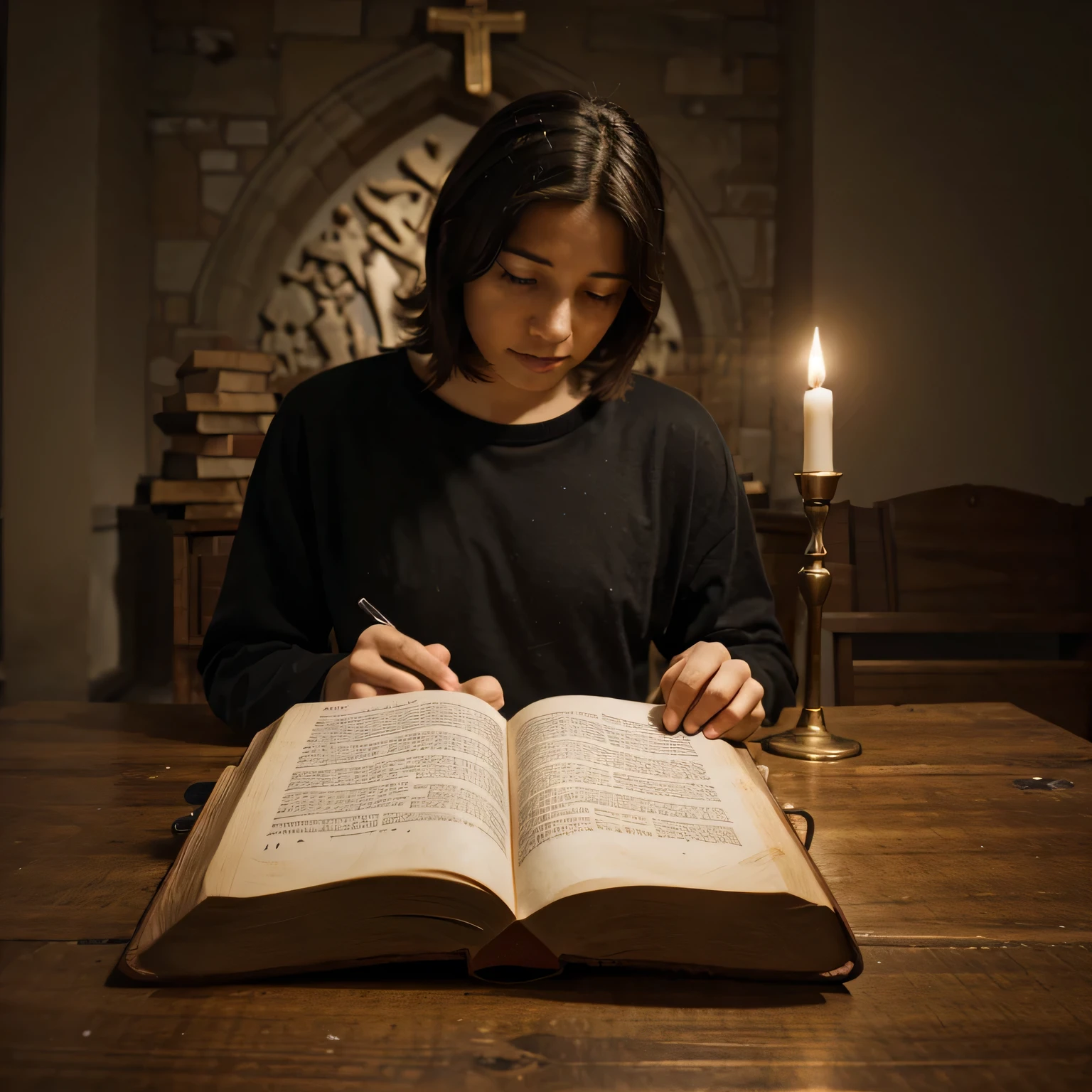 Create an animation about the holy bible