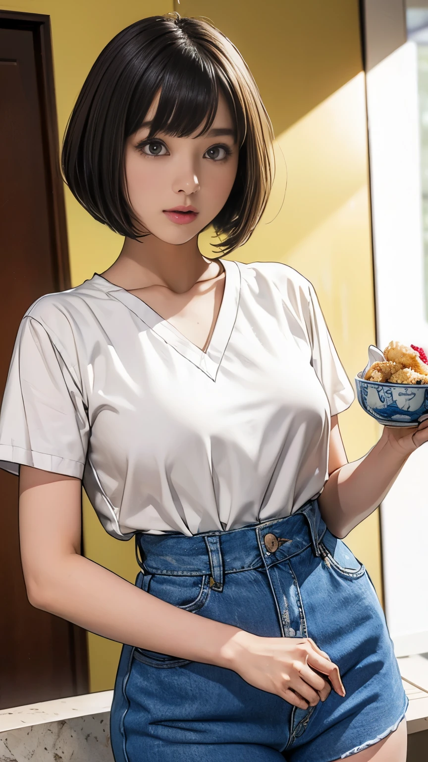 ショートBob 尻 of パイパンBob 海苔カット ニーハイブーツ、 very short、Bowl cut、美丽of女人、Japanese、美丽of女孩,Bob,butt,Patterson,Patterson bangs,ショートBob,butt,of,坊主Bob,Pickled wakame slices,Bowl cutの髪,enamel,very short髪,Bowl cut,Bobヘアー,Embarrassing,实际of,超实际of,masterpiece, 最好of质量,ultra-熟悉of,super 熟悉of skin,熟悉of,完美of解剖结构、( 最好of质量、8k、masterpiece: 1.1 )、Angelique 是一个非常美丽可爱of女孩.,
漂亮of眼睛,
Beautiful double eyelids,
(big eyes:1.3),
Be focused,
美丽细致of脸部和眼睛, , ((15-year-old girl, 苗条of, Thin waist, Thin arms)), ((举起你of手臂, 请给我看看你of腋窝)), ((White Camisole, Denim shorts))