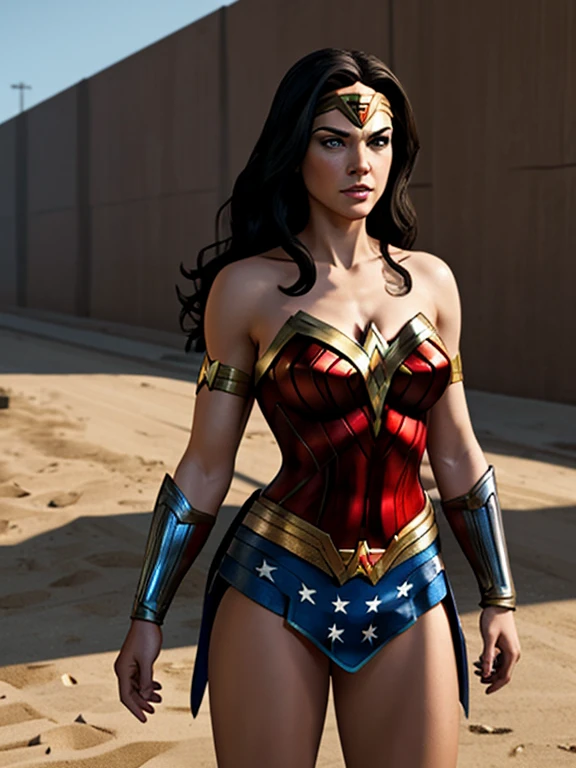 GTA, 4K, ((artwork, better quality)), Wonder Woman