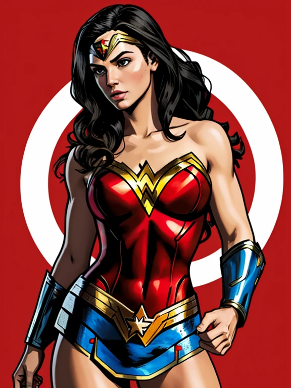 GTA, 4K, ((artwork, better quality)), Wonder Woman