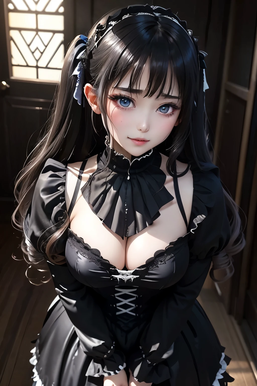 ハードDark Gothicメイク、Deep Night Sky、Horror、Black dark eyeshadow、cry、sad、Good skin radiance、Dark Gothicメイク、Dark smile、palace、The beauty of fragrance、24-years-old、Expressions of intense sexual pleasure、Embarrassed look、Dark Gothic、Obscene language、highest quality、Expression of sexual pleasure amid suffering、Drunk face、紫のMaid clothes、Mysterious、Noble、The face of someone who is holding in the toilet、sexy、Loving smile、Twin tail hair、Right blue eye, Left eye is red、Super seductive pose、Platform Heel Shoes、Heavy makeup、Gothic ta Clothing、A little slimmer、Silver Hair、Long Hair Straight Hair、Cute Gothic Loliress、Beautiful Face、elegant features、Fascinating face、Stained glassが背景、Chest glistening with sweat、The room is dark、goth long dress、Bell Sleeves、Wizard Sleeve、Decadent look、Sexually excited expression、Glossy thighs wet with water、Thighs that are wet and shiny with oil、Background of a room full of roses、sad表情、Rose Maiden、The embroidery is pink、The dress has pink embroidery、Thigh-high socks、Knee-high socks、Gentle expression、Dark black eyeshadow、despicable act、Stained glassと薔薇背景、thighs are a little thin、Female Duo、Female couple、dark church background、Stained glass、Black metal world、Dark Castle、Dark Room、Slender body、upright、walk、Are standing、gothic long dresaid clothes、Victorian dresses、Her thighs glisten with sweat、My body is wet and shiny、Lots of glitter on the thighs、sweating、My thighs are sticky from sweating、Sweat glistens on the thighs, The whole body is sweaty and shiny、Quite sweaty、My thighs are sweaty、My thighs are so wet、My thighs are shining with sweat、A lot of sweat glistens all over the body、The thighs are the best、