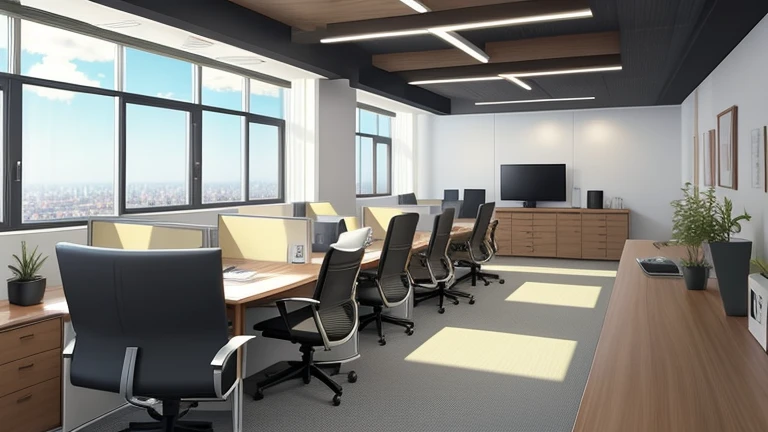 Create a company room where a large number of people can work