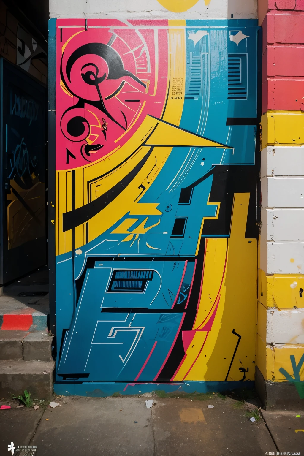 typographic art {{"POWER"}} . stylized, intricate, detailed, artistic, text-based, non-representational, colors and shapes, expression of feelings, imaginative, highly detailed", poster, typography, illustration, painting, graffiti style {prompt} . street art, vibrant, urban, detailed, tag, mural