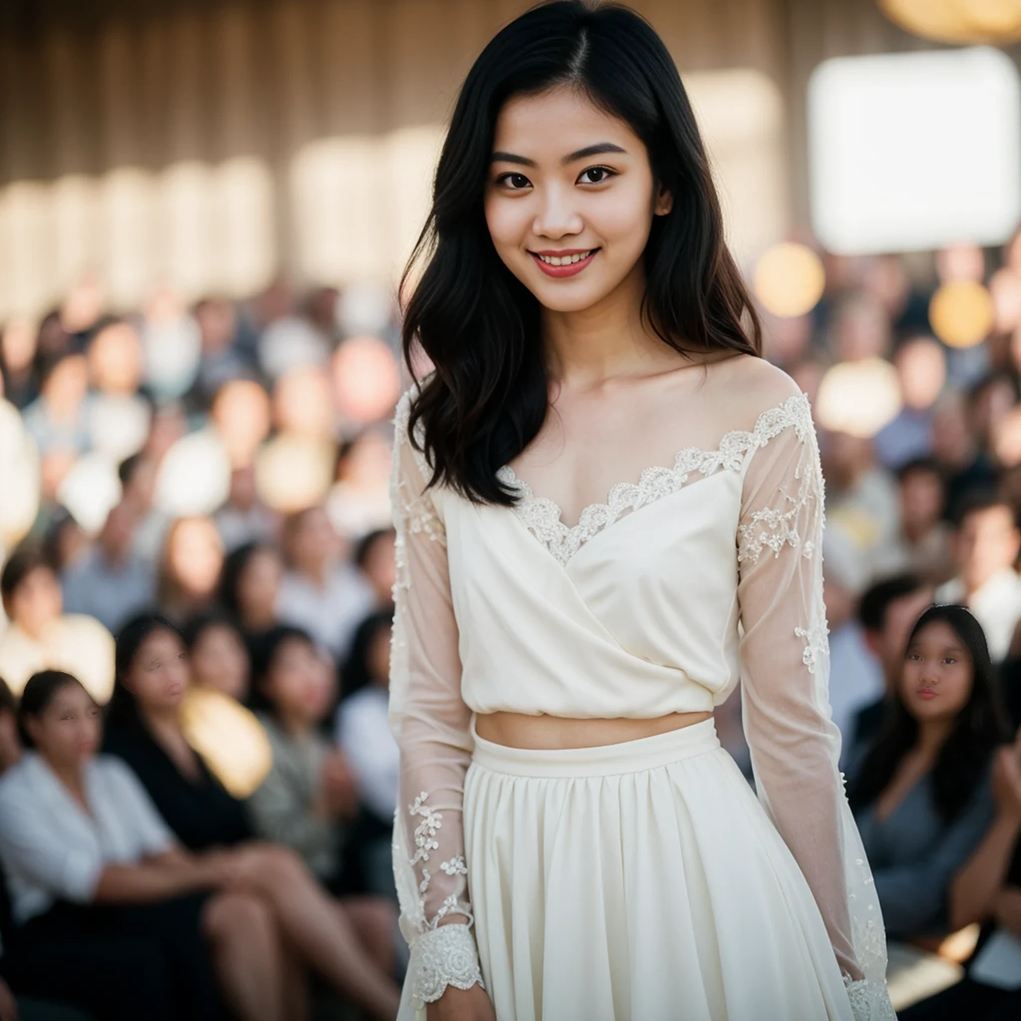 smile, black hair, delicate face, facing the audience, masterpiece, best quality, super fine, best shadow , disney style, best lighting , cinematic light , white skin tone