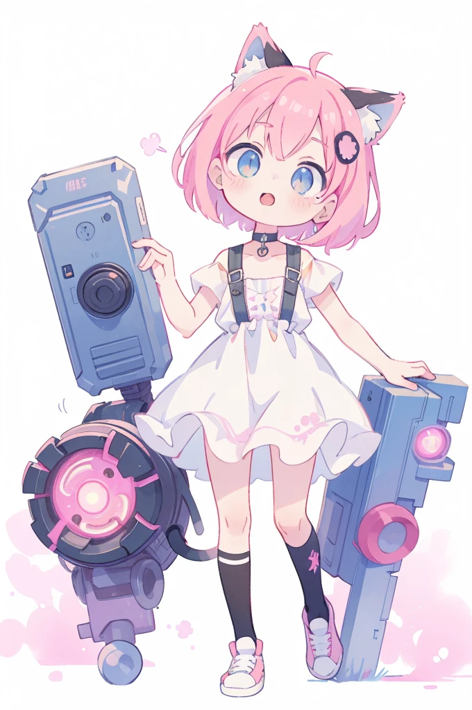 watercolor (Moderate):1.35,splash of color,colorful,flat color,// whole body,white background,hair ornaments,simple background,cube hair ornaments,pink hair,1 girl,bangs,high quality,cyber punk,Gears of the machine,quantum punk,nanopunk,
masterpiece,最high quality,(((onyx theme))),(perfect onyx),(1 girl),paprika,Cat ear、Transparent pink short hair,simple background,head tilt,albino,[watercolor],choker,