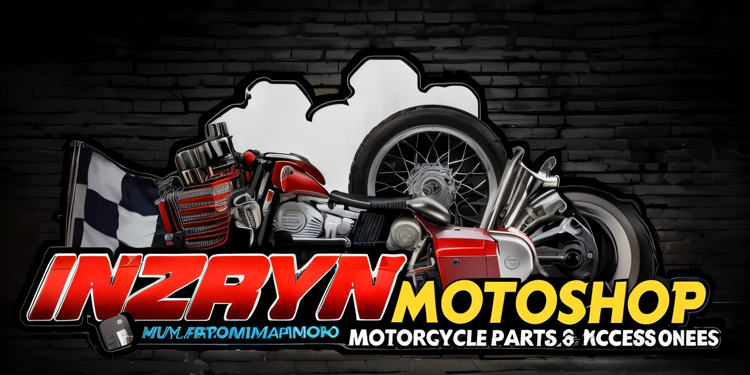 a close up of a motorcycle with a flag and a motorcycle, chrome motorcycle parts, many parts, by Lynn Pauley, motorcycles, aftermarket parts, by Gavin Nolan, spare parts, chrome parts, mechanical parts, by Ryan Pancoast, broken parts, mechanical - parts, motorcycle, damian kryzwonos, all parts, by Fanny McIan, machine parts