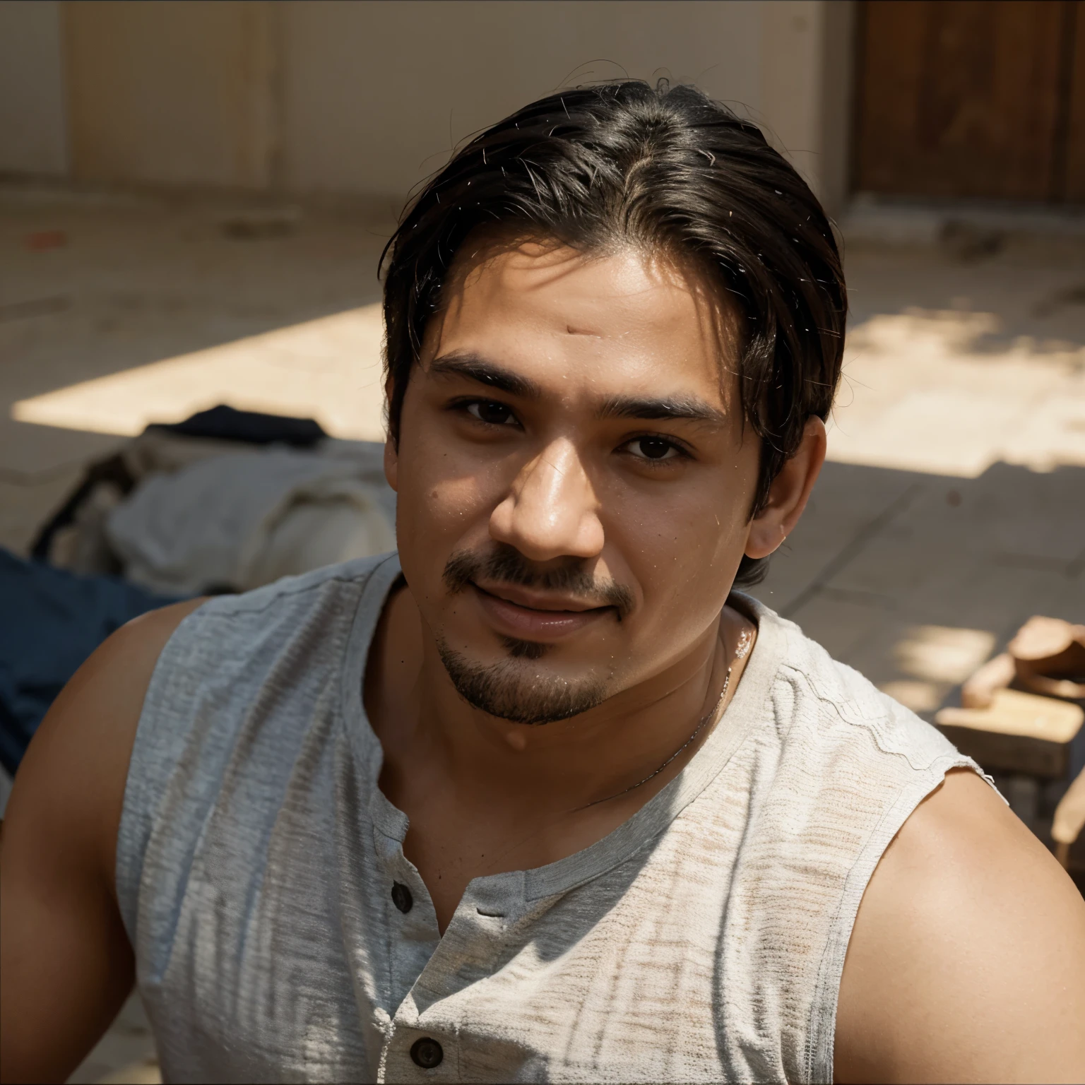 Manny a la obra calvo