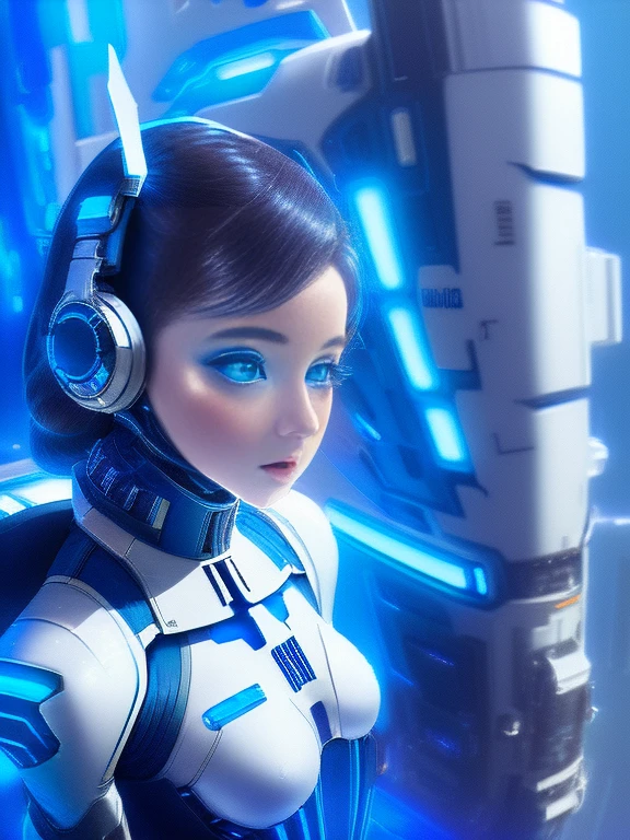 (Spaceship as background),(Ultra-high resolution, Realistic, blue sky, Photon Mapping, Radio City:1.3), SF,  Fantasy,

[:girl, (White and blue mech suit:1.2), Upper Body:0.2]

Polly, Beautiful woman, highest quality, Ultra-high resolution, 8k, masterpiece, Sharp focus,  Clear line of sight