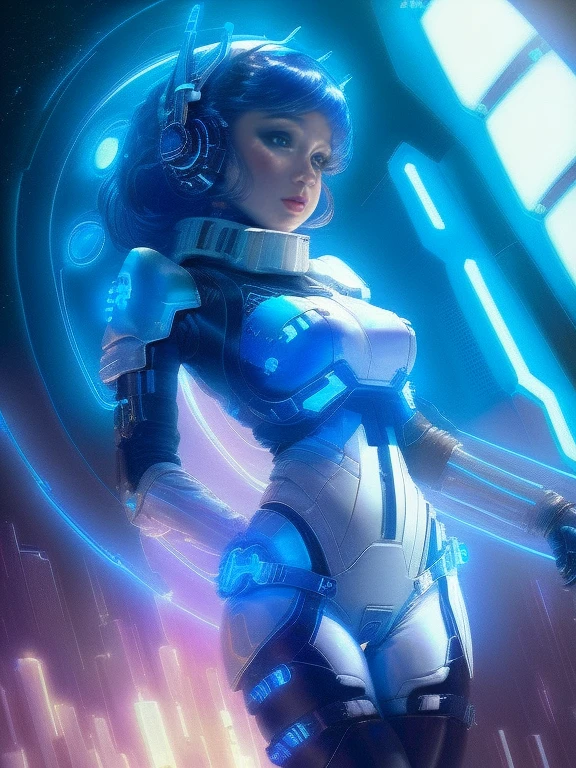 (Spaceship as background),(Ultra-high resolution, Realistic, blue sky, Photon Mapping, Radio City:1.3), SF,  Fantasy,

[:girl, (White and blue mech suit:1.2), Upper Body:0.2]

Polly, Beautiful woman, highest quality, Ultra-high resolution, 8k, masterpiece, Sharp focus,  Clear line of sight