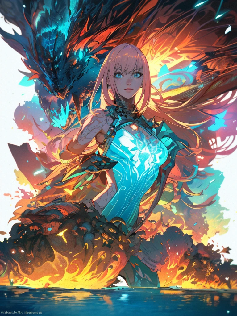 gwenpool, ((assassin style)),((Doragon)),water world,Colosseum,saibe,tattoo,no clothes,Savage,small bust,robot hand,Shoulder-length messy hair, no clothes,Detailed beautiful face,Delicate and beautiful eyes,shield,happy, mail, Super fine skin,Beautiful slim style anime girl, Super detailed painting, Luminism, Concept art by Carne Griffiths and Wadim Kashin, 4K resolution, Fractal isometric detail bioluminescence , 3D rendering, octane rendering, complexly detailed , ish, Trending isometric center hyperrealistic cover photo awesome full color on artstation, Hand Painted , Gritty, Realistic Mucha , complex, Hit definition , ish,rough sketch, Thick lines, on the paper, (saiber punk:1.4), frills,lace,frills,lace,frills,lace
BREAK
((Cool oversized chainsaw in hand)), ((Super large cool weapon machine)),open stance, Action pose,
White background,simple background,Wide-angle lens