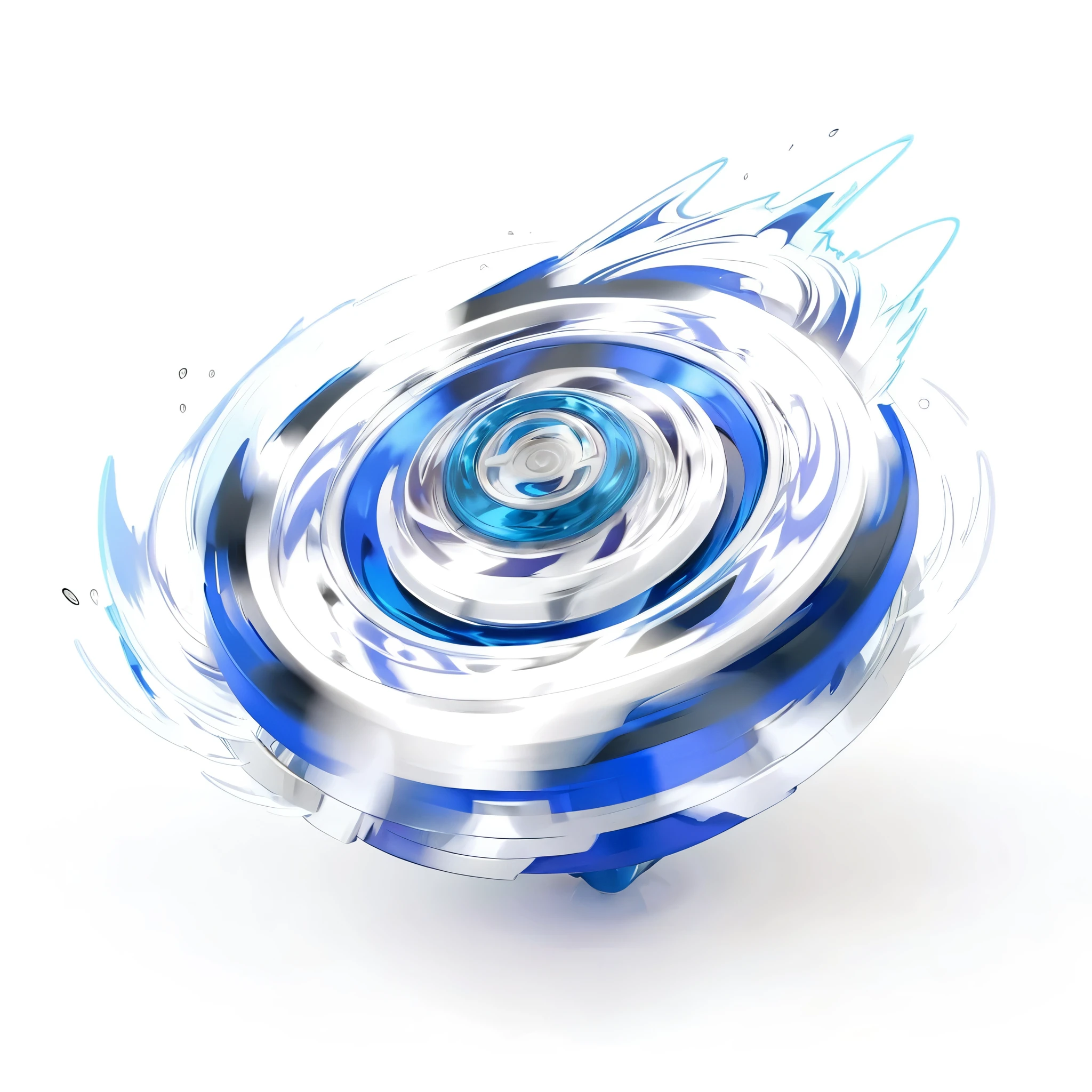masterpiece, best quality, black and white sketch on white background, ultra-detailed sketch of a light red Beyblade top mid-spin, capturing the motion and energy as if it has just been launched. The spinning should create an intsense blur effect around the whole beyblade, emphasizing the speed and dynamism of the Beyblade. The top should show motion lines and a slight distortion to convey movement, intense blur effect, Anime-influenced graphic look, no human, anime-inspired style, isometric view, gradient background, no people, no person