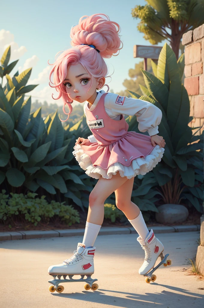 The one that looks like cotton candy, See other girls skating topics,Medium Clothing