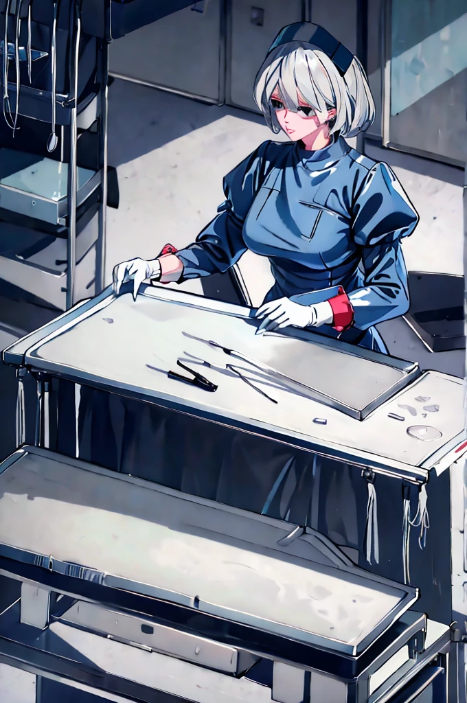 nurse uniform,hospital, latex nurse suit,nurses,busty,elbow gloves,labcoat,white hair woman,white eyes , gigantic ,medical instruments,asian nurse,two nurses,speculum,examination room,oversize ,big ass ,strap on, lay on table ,legs spreaded,giving birth,gyno chair , dentist,Milf,latex,black uniform,oversize breasts