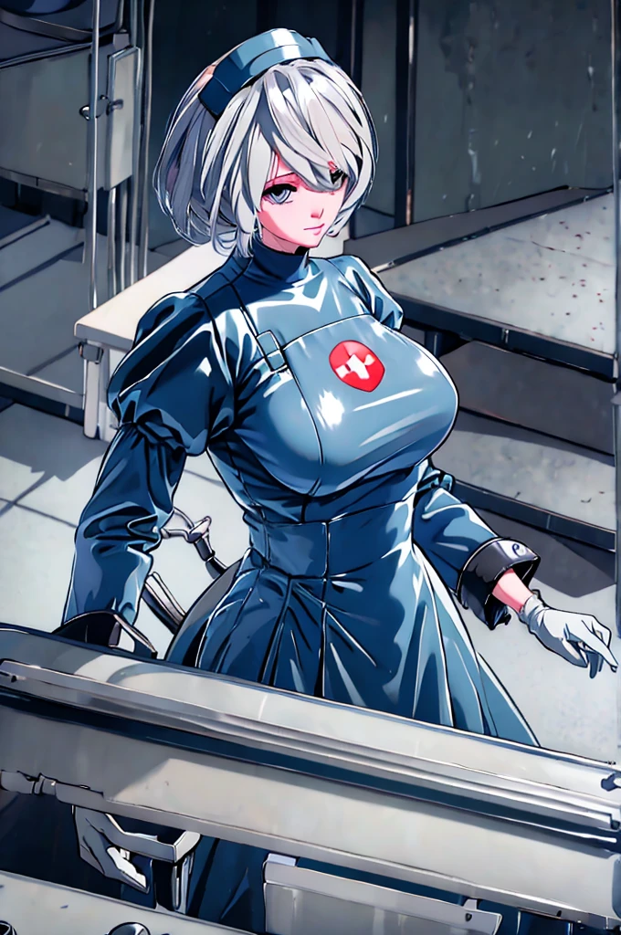 nurse uniform,hospital, latex nurse suit,nurses,busty,elbow gloves,labcoat,white hair woman,white eyes , gigantic ,medical instruments,asian nurse,two nurses,speculum,examination room,oversize ,big ass ,strap on, lay on table ,legs spreaded,giving birth,gyno chair , dentist,Milf,latex,black uniform,oversize breasts