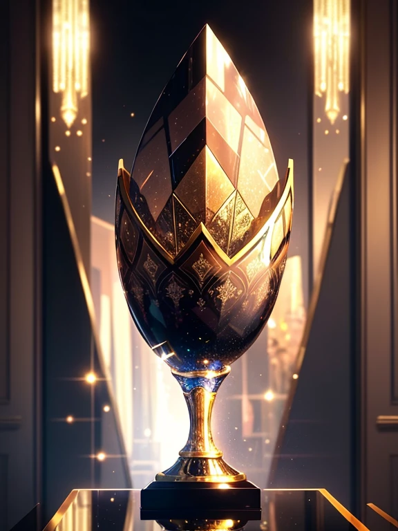 high details, high quality, high-definition32K, ((Money)), ((Trophy)), art, simple, Geometric pattern, Gloss, Money属, shine, Reflection, illumination, contrast, Sculpture, design, Abstract, shape, aesthetics, grace, Sophistication, luxury, creativity, Symbolism, Gradation, Precision, distinct, beautiful