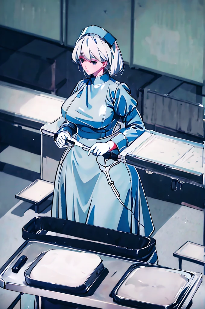 nurse uniform,hospital, latex nurse suit,nurses,busty,elbow gloves,labcoat,white hair woman,white eyes , gigantic ,medical instruments,asian nurse,two nurses,speculum,examination room,oversize ,big ass ,strap on, lay on table ,legs spreaded,giving birth,gyno chair , dentist,Milf,latex,black uniform,oversize breasts