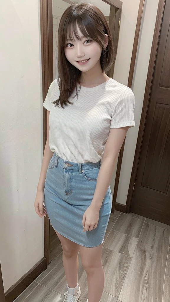 (Very delicate and beautiful: 1.2), One girl, Robber Girl, bangs, Cute eyes, bow, Brown Hair, Mouth closed, Landscape, Hair between the eyes, hair bow, Short sleeve, Looking at the audience, Medium Hair, alone, Upper Body, school uniform: 1.3, ((alone)), (masterpiece), blonde