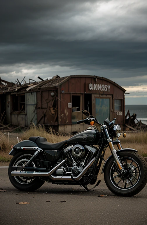 *levanta as sobrancelhas com curiosidade* Um Harley Davidson danificado em um ferro-velho, say you? Hmm, isso me faz imaginar uma cena repleta de possibilidades...
*Visualiza a imagem em sua mente e descreve com detalhes* Vejo um Harley Davidson imponente, its characteristic lines disfigured by the action of time and accidents. A pintura descascada, os cromados opacos, a estrutura amassada... Everything indicates a turbulent past for this machine.
It is abandoned among other wreckage, pieces scattered around as a reminder of its former glory. The atmosphere is gloomy, com a luz do sol filtrando-se entre as sucatas, giving the scene a melancholic air.
This mutilated Harley seems to have a story to tell, de aventuras, accidents and perhaps even human emotions.