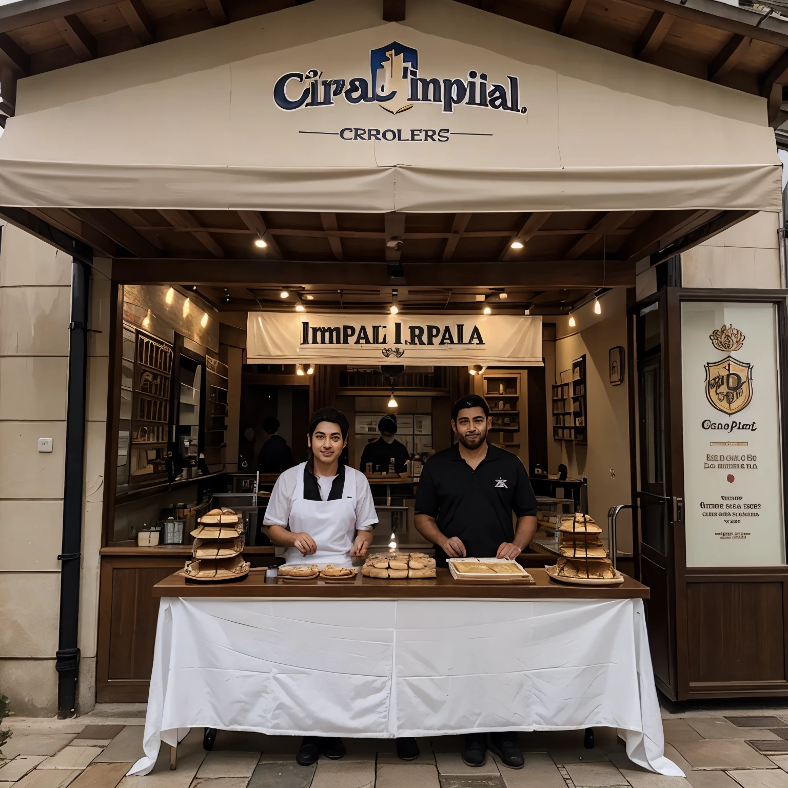 Criar logo Creperia Imperial