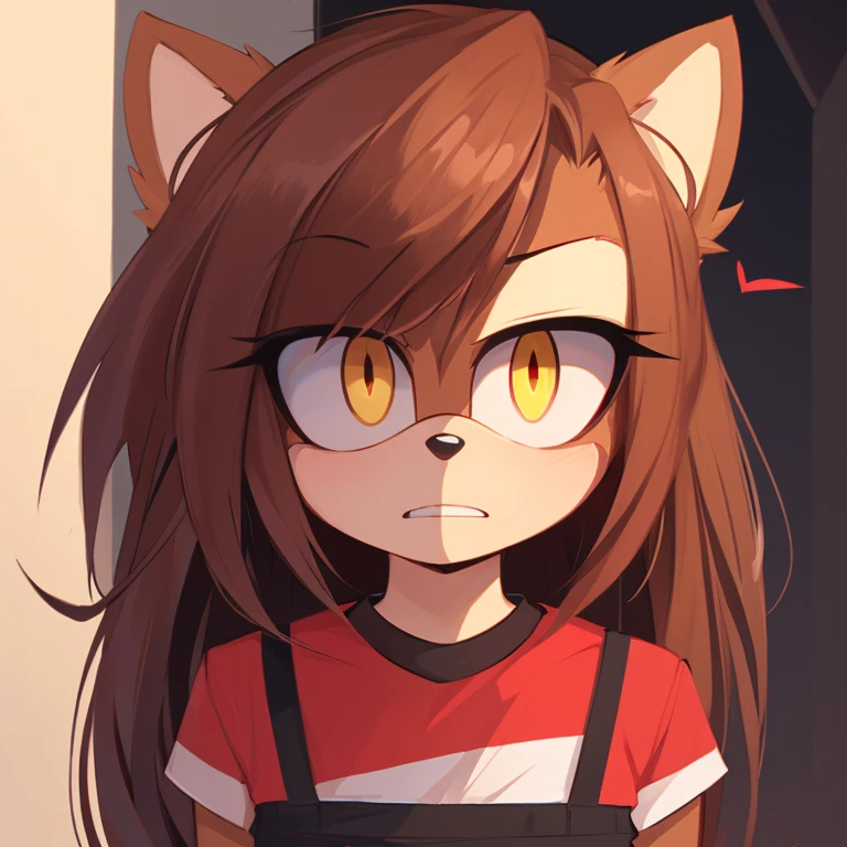 Prompt
(score_9, score_8_up, 2d), 1girl, yandere girl mobian, female mobian, yandere shirt, yandere pants, brown hair, brown fur, psychopath face, light yellow eyes, long hair, psychopath, solo.