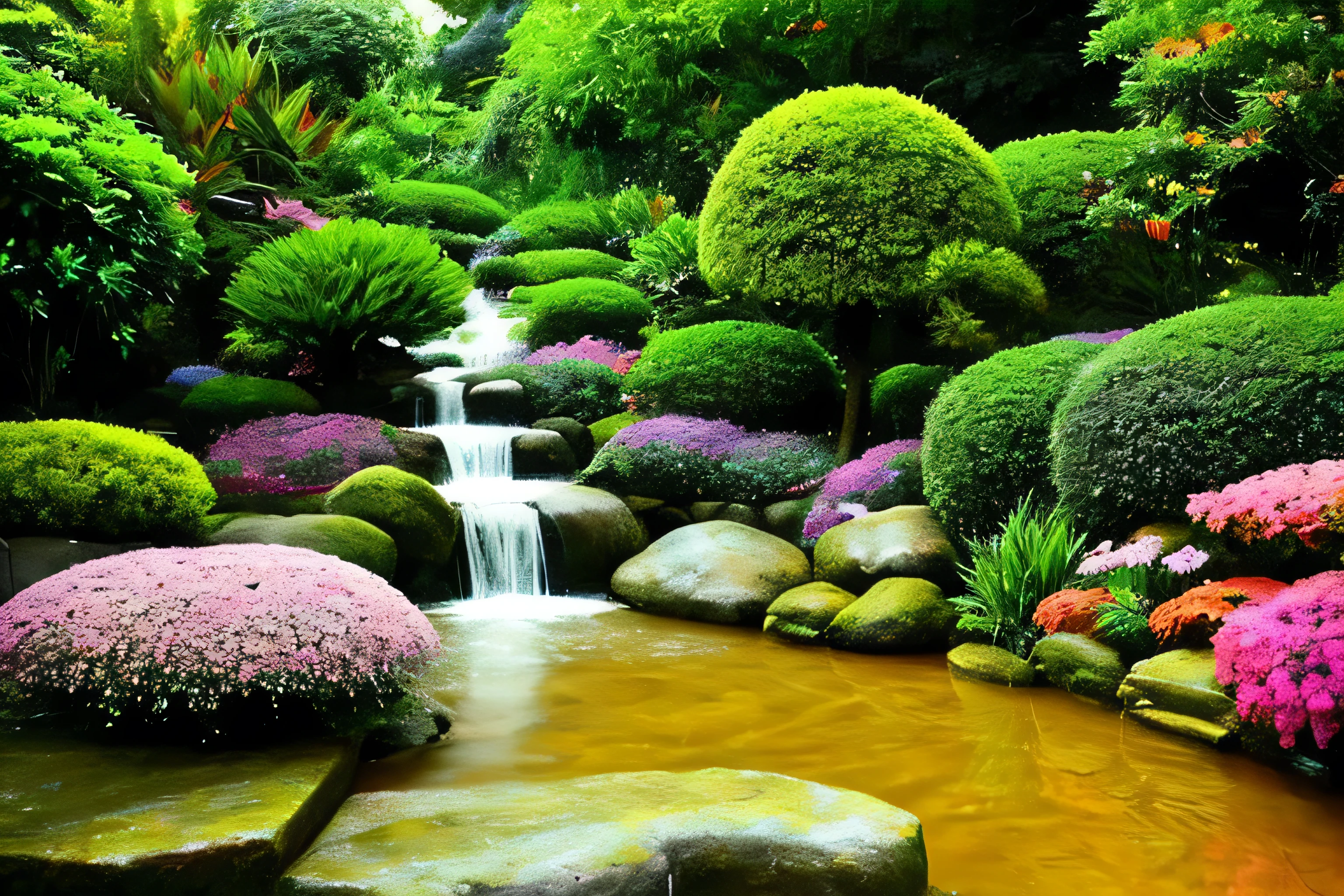 rain、rain、rain、Mystical world Zen garden Dazzling clouds Gently flowing water Colorful flowers Colorful butterflies Fresh air Symphony of nature Perfect harmony Magical beauty Enchanting melodies Heavenly harmony Calming colors Paradise Serenity of nirvana Mystical aura Dreamy environment Waterfall Angels Pure bliss Divine presence Magical aura Eternal symphony of peace and happiness ,
