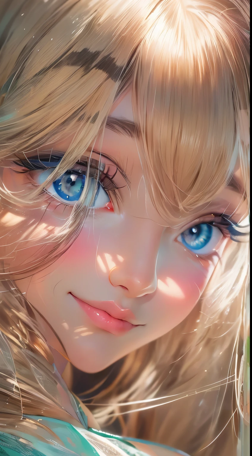 (UHD, retina, masterpiece, ccurate, anatomically correct, textured skin, super detail, high details, high quality, best quality, highres, 1080P, HD, 4K, 8k, 16k), (beautiful detailed eyes, beautiful detailed lips, extremely detailed eyes and face), studio lighting, physically-based rendering, vivid colors, (big tits, super big tits, super extra big , glamorous body), (thief:1.5), (portrait, blonde hair, shiny hair, shiny skin), (dusk sky, bokeh), (tilt your head to the side:1.5), eye reflection, (blush, smile, tanned skin, cleopatra:1.5),