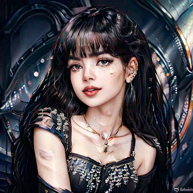 (best quality,4k,highres,masterpiece:1.2),ultra-detailed,realistic,beautiful detailed eyes,beautiful detailed lips,a cute witch dressed in billowing sheer black,(magical,translucent) fabric flowing in the wind,captivating smile,longeyelashes,extremely detailed eyes and face,tattoos covering her arms and legs,delicate intricate patterns,(colorful,vibrant) enchanted aura surrounding her,casting a spell of love on the viewer,glowing magical symbols floating in the air,spellbinding charm and elegance,background filled with shimmering stars,moonlit night sky,portraits,witchcraft,witch,horror