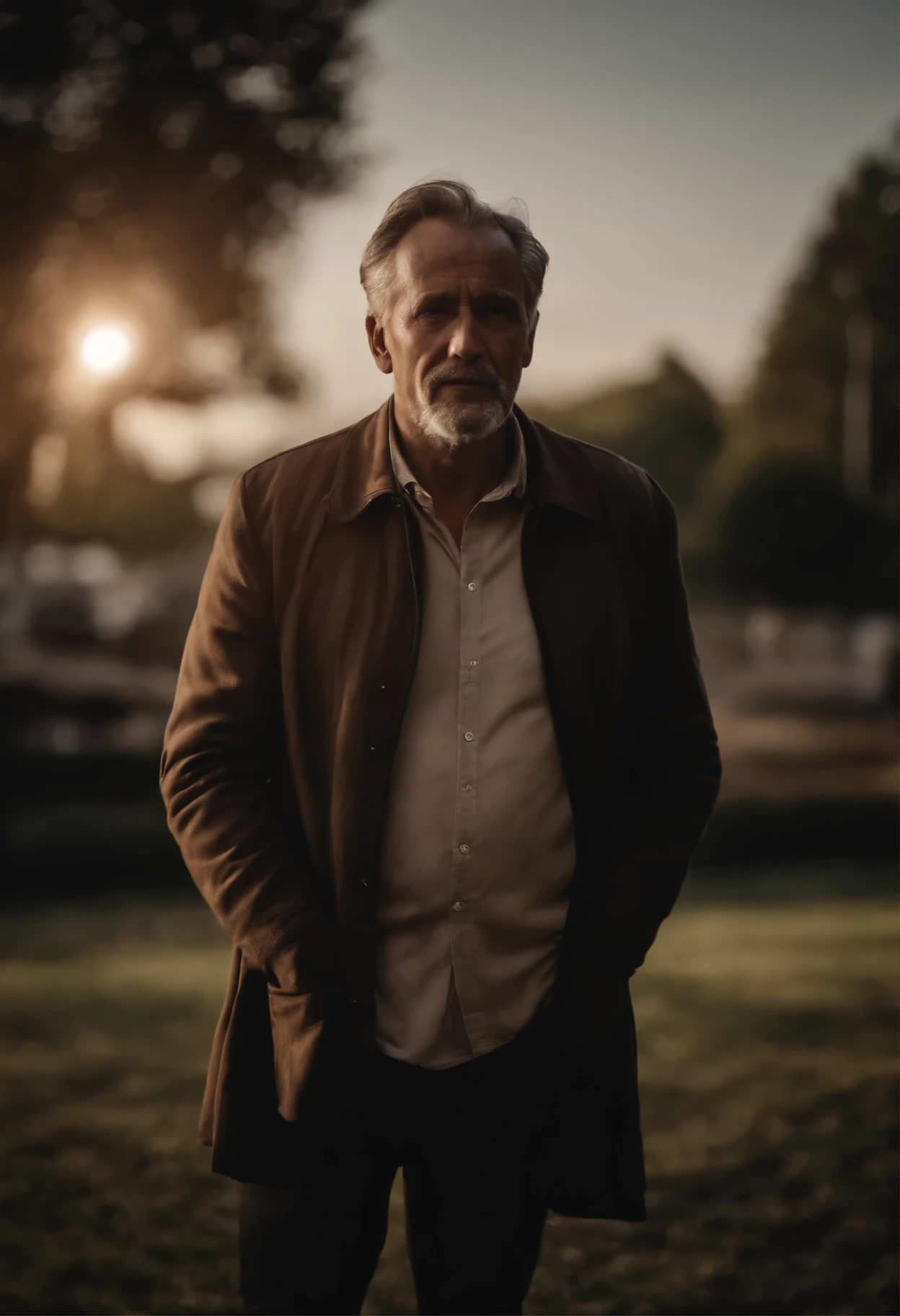 Portrait of a father