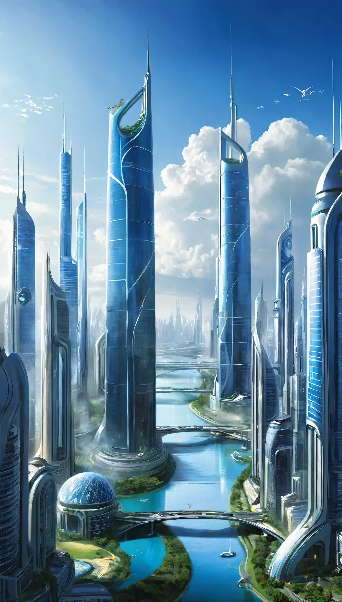 There is a painting depicting a future city,There's a huge head inside, Jodorowsky's Dunes, Extremely detailed matte painting, peter gric and dan mumford, Complex matte, Jodorowsky's Dunes movie, John Harris' style, jean giraud 8 k, Ultra-fine matte, Complex environment, Stunning sci-fi concept art, CG society )