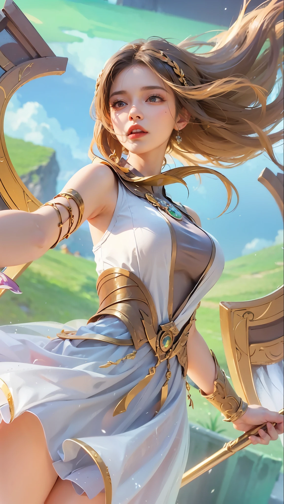 a close up of a  , black hair , big booobs ,  shadowbringers cinematic, 4 k detail fantasy, a beautiful fantasy empress, game cg, xianxia fantasy, xianxia hero, 2. 5 d cgi anime fantasy artwork, cinematic goddess close shot, ruan jia and artgerm, wow 4 k detail fantasy, hyperdetailed fantasy character