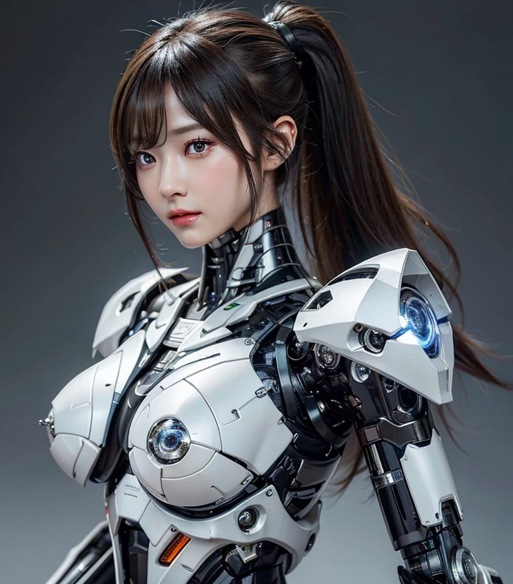 Textured skin, Super Detail, Attention to detail, high quality, 最high quality, High resolution, 1080p, hard disk, beautiful,(cyborg),beautifulcyborgwoman,Mecha Cyborg Girl,Battle Mode,Girl with a mechanical body,breast missile