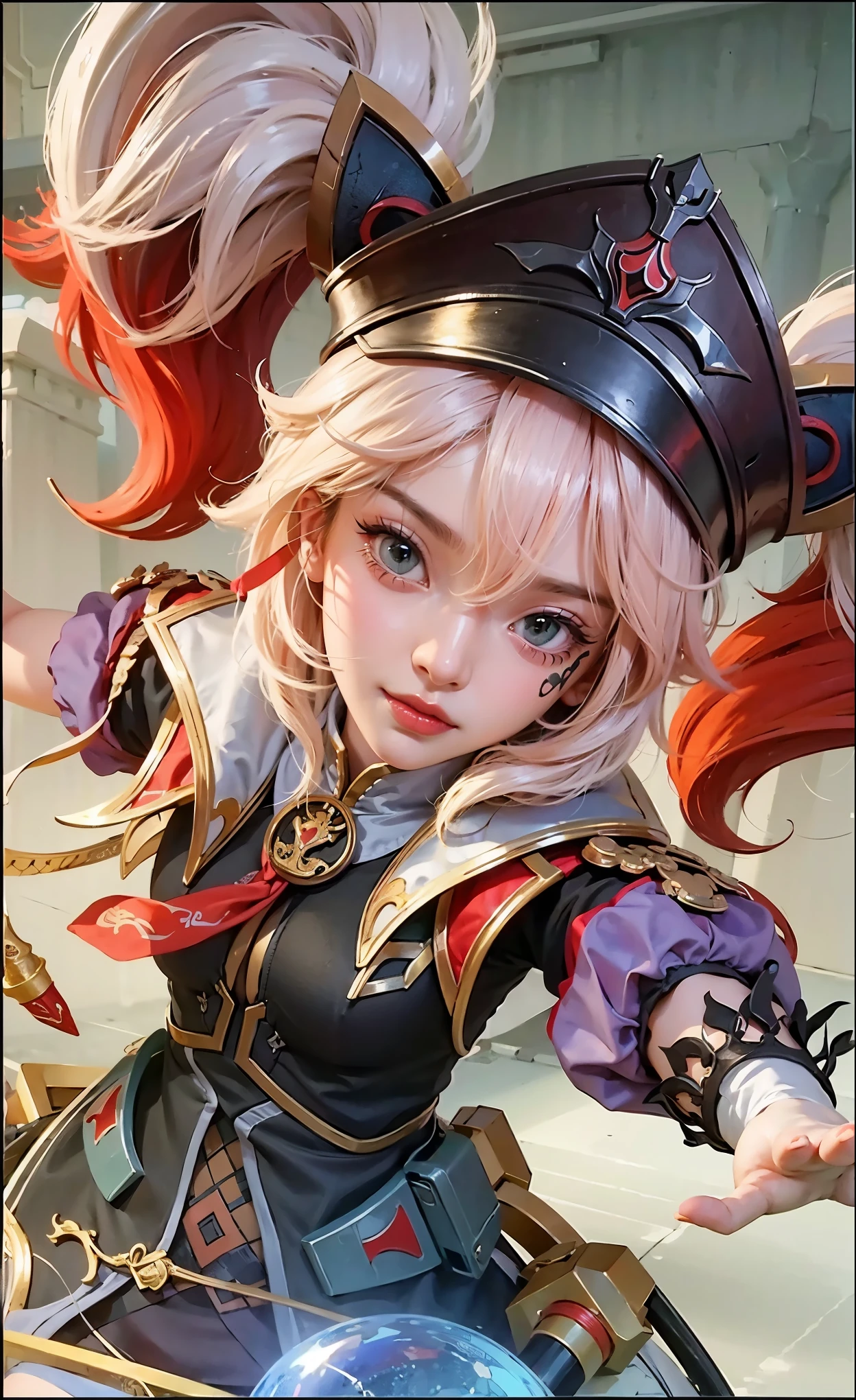 a close up of a 4 girls ,blonde hair , big booobs , shadowbringers cinematic, 4 k detail fantasy, a beautiful fantasy empress, game cg, xianxia fantasy, xianxia hero, 2. 5 d cgi anime fantasy artwork, cinematic goddess close shot, ruan jia and artgerm, wow 4 k detail fantasy, hyperdetailed fantasy character