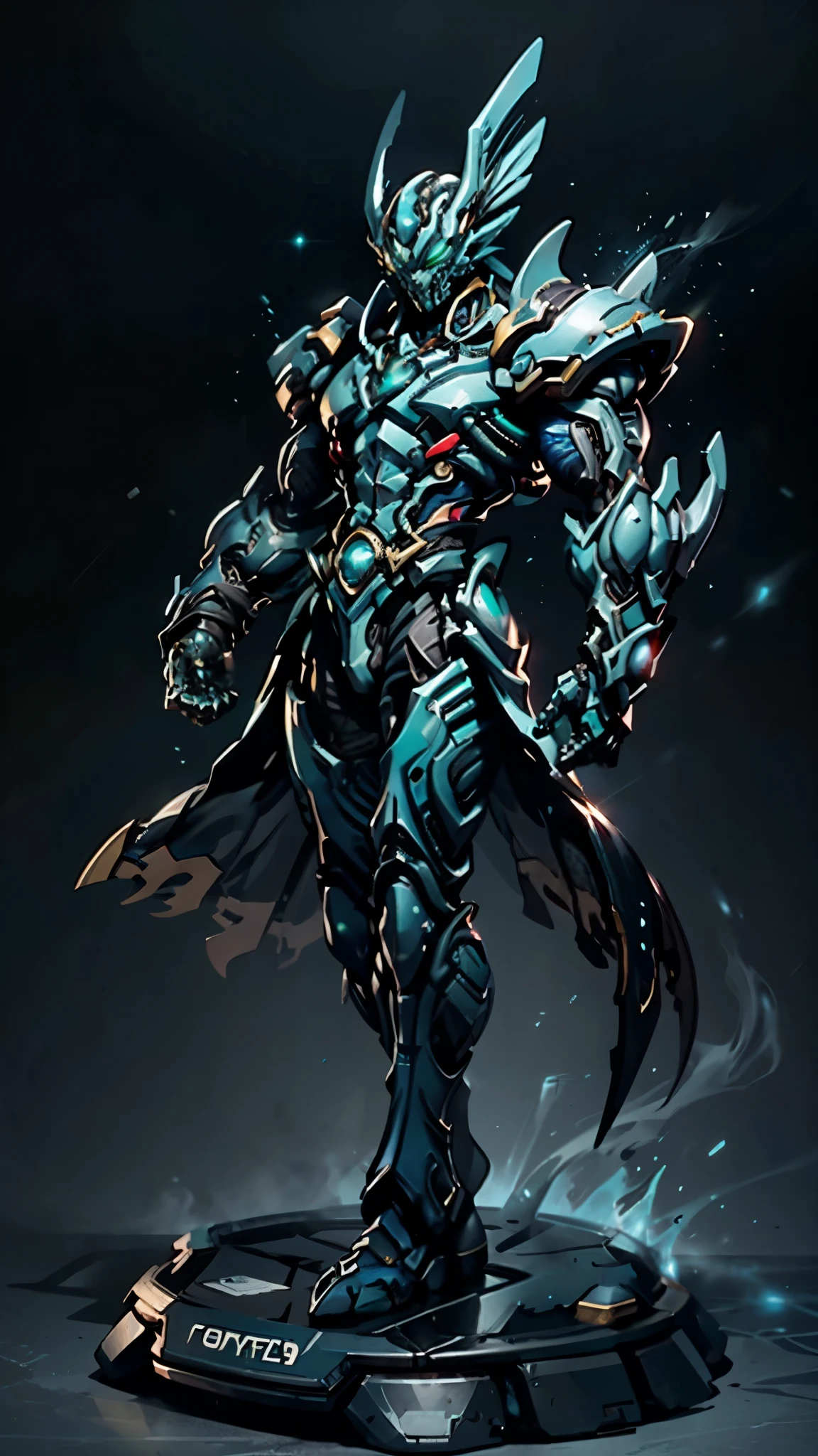 A man wearing a full-face helmet, a fantasy-style biotech armored combat suit, green eyes, (a composite layered chest armor), fully enclosed shoulder guards, matching arm and leg guards, the belt is adorned with Falcon Wing, (the color scheme is primarily white with red and blue accents), the design balances heavy with agility, a high-tech bio-mecha armor, (Armor Concept Inspired by Falcon, stand on the top of a skyscraper in a futuristic sci-fi city), this character embodies a finely crafted fantasy-surreal style armored hero in anime style, exquisite and mature manga art style, (element, plasma, energy, the armor glows), ((male:1.5)), metallic, real texture material, dramatic, high definition, best quality, highres, ultra-detailed, ultra-fine painting, extremely delicate, professional, perfect body proportions, golden ratio, anatomically correct, symmetrical face, extremely detailed eyes and face, high quality eyes, creativity, RAW photo, UHD, 32k, Natural light, cinematic lighting, masterpiece-anatomy-perfect, masterpiece:1.5