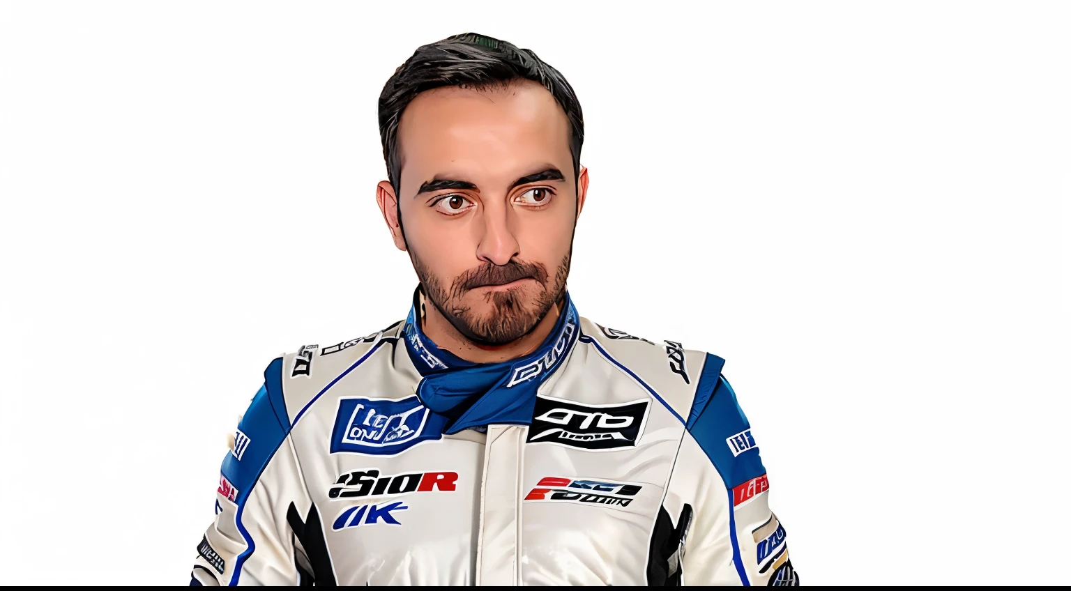 wear racing suit 4k quality
