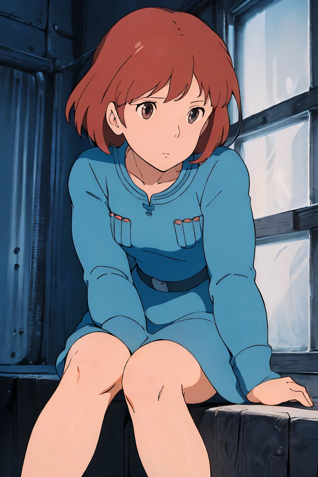 close,
Nausicaa,One girl,
Blue_dress,length_sleeve,
nature,sitting,, break masterpiece ,8k unity wallpaper,anime key visual,highest quality, High resolution, unity 8k wallpaper, (shape:0.8),anime coloring,highly detailed face, shiny skin,fine skin,white skin,dense skin,detailed hair,highly detailed legs,perfect lighting, Detailed CG, (perfect hands, perfect anatomy),High resolution,(Detailed wear ),slender limbs, delicate curves, dainty hands,figure:0.8,