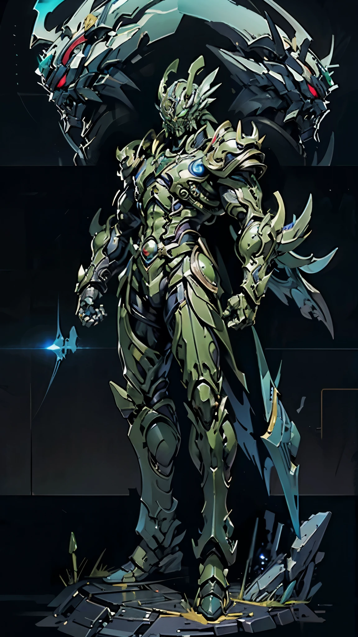 A man wearing a full-face helmet, a fantasy-style biotech armored combat suit, green eyes, (a composite layered chest armor), fully enclosed shoulder guards, matching arm and leg guards, the belt is adorned with Falcon Wing, (the color scheme is primarily white with red and blue accents), the design balances heavy with agility, a high-tech bio-mecha armor, (Armor Concept Inspired by Falcon, stand on the top of a skyscraper in a futuristic sci-fi city), this character embodies a finely crafted fantasy-surreal style armored hero in anime style, exquisite and mature manga art style, (element, plasma, energy, the armor glows), ((male:1.5)), metallic, real texture material, dramatic, high definition, best quality, highres, ultra-detailed, ultra-fine painting, extremely delicate, professional, perfect body proportions, golden ratio, anatomically correct, symmetrical face, extremely detailed eyes and face, high quality eyes, creativity, RAW photo, UHD, 32k, Natural light, cinematic lighting, masterpiece-anatomy-perfect, masterpiece:1.5