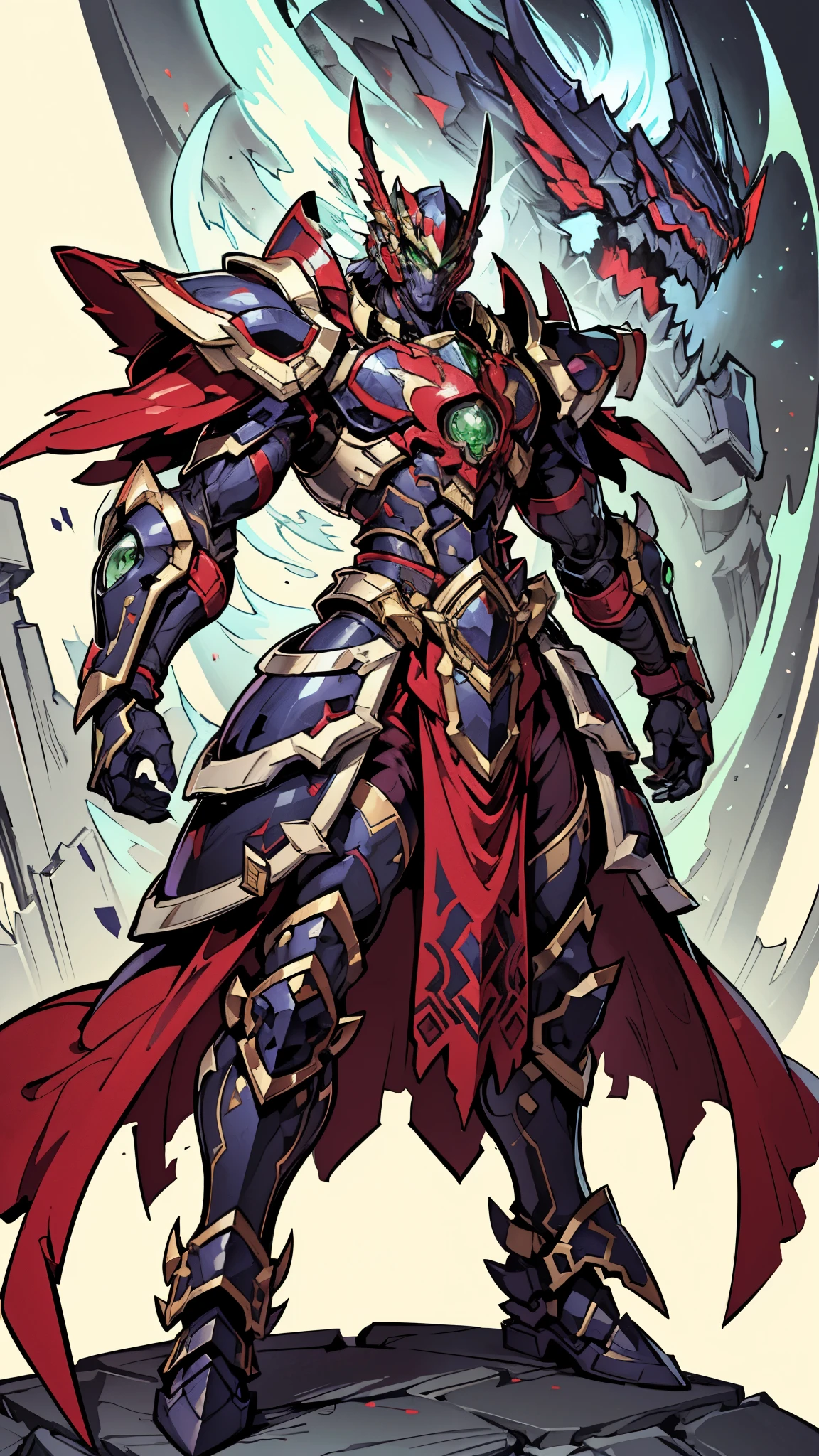 A man wearing a full-face helmet, a fantasy-style biotech armored combat suit, green eyes, (a composite layered chest armor), fully enclosed shoulder guards, matching arm and leg guards, the belt is adorned with Falcon Wing, (the color scheme is primarily white with red and blue accents), the design balances heavy with agility, a high-tech bio-mecha armor, (Armor Concept Inspired by Falcon, stand on the top of a skyscraper in a futuristic sci-fi city), this character embodies a finely crafted fantasy-surreal style armored hero in anime style, exquisite and mature manga art style, (element, plasma, energy, the armor glows), ((male:1.5)), metallic, real texture material, dramatic, high definition, best quality, highres, ultra-detailed, ultra-fine painting, extremely delicate, professional, perfect body proportions, golden ratio, anatomically correct, symmetrical face, extremely detailed eyes and face, high quality eyes, creativity, RAW photo, UHD, 32k, Natural light, cinematic lighting, masterpiece-anatomy-perfect, masterpiece:1.5