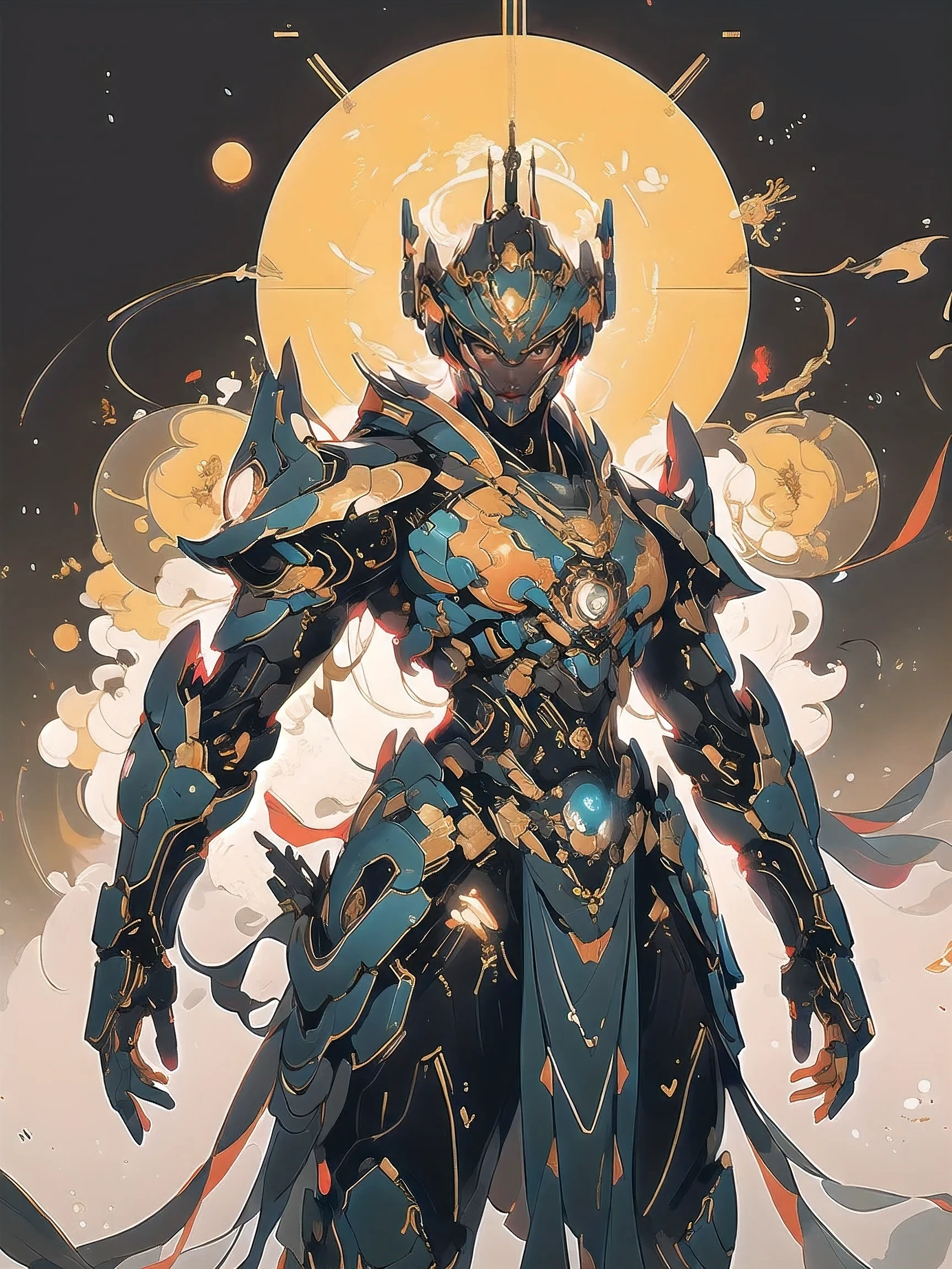 best quality,ultra-detailed,mecha girl,sci-fi,metallic armor,golden glowing eyes,technological environment,hovering platform,futuristic cityscape,neon lights,vivid colors,sharp focus,lens flare,hdr,metallic textures,highres,studio lighting,detailed machinery,artificial intelligence assistant,mecha wings,mecha weapons,cyberpunk style,mecha girl posing,fierce expression,action-packed scene,energy beams,explosions,dynamic composition,post-apocalyptic setting,bokeh,ruined buildings,gritty atmosphere,city in chaos,advanced technology,mechanical parts,extraordinary strength,robotic enhancements,heroic stance,impressive scale,attention to detail,unleashing power.