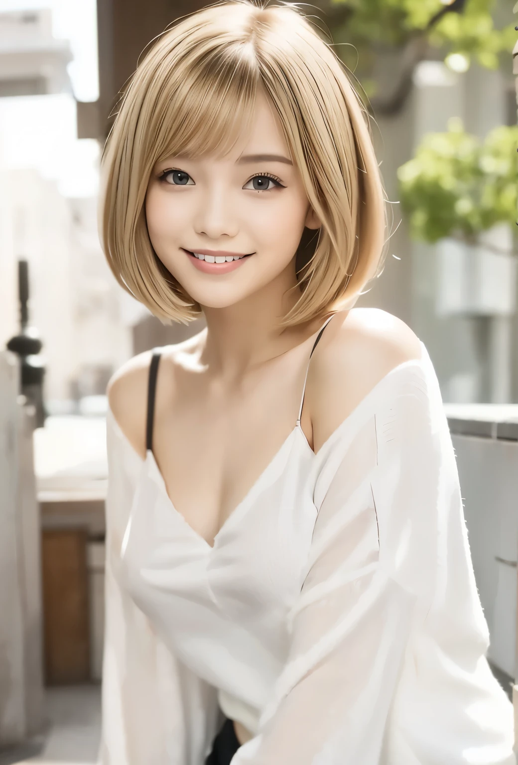 White fabric