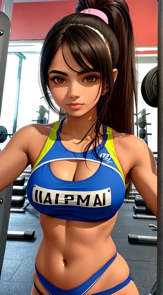 Indian gym girl