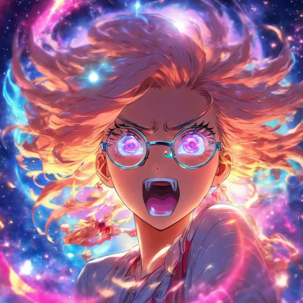 Spacetime Moon Summons　woman　Glasses