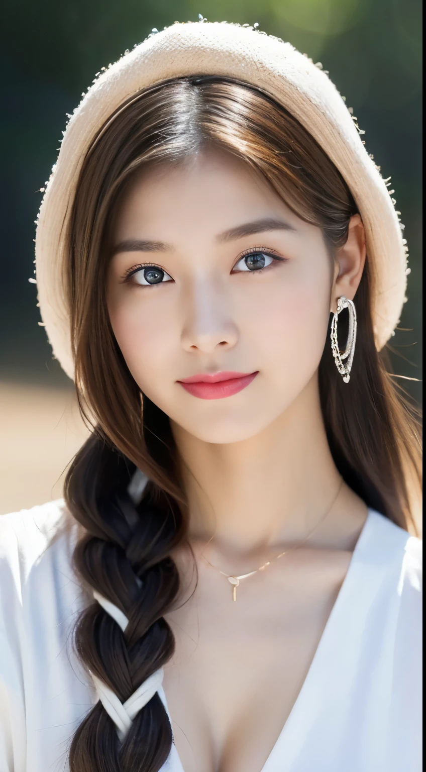 (((32K,very high res, high detailing, highly accurate,Masterpiece Girl 1))),Raw photo & realistic atmosphere,beautiful dark blue eyes,Detailed mouth,Glossy lips,Detailed eyebrows,Soft white skin that shines with every detail,,Eyes drawn in detail、Very beautiful eyes with azure eyes,Detailed lips、Very beautiful face,Very well-formed face、Lifelike face,shiny beautiful lips,Beautiful eyebrows,Infinite reality,Best design,(Insanely cute sober and modest Japan 18-year-old girl,,Toned body,Perfect Gal Leader Model,Beautifully shaped breasts,Very cute beautiful girl, Girl:1.5),Best Natural Makeup,Japanese ido,Korean Idols,Young sensual idol,Moist eyes,Dark beautiful eyes,Beautiful butt,beauty legs,,camel's foot,:1.3),超A high resolution、,Natural and realistic face,Back lighting,Pure eyes are too cute,(((photorealisim,Photograph the whole body))),,Reality Live Action,(simple earrings,Necklace Arm,Watches,Glossy nail art,Braided braided lifting blonde hair,solo,,Smile faintly,full body Esbian:1.7),(Show full-body fashion,with light glowing15Year old ,Outdoor Hats,Sit down and make a bonfire at a solo camp,sidelong glance,Colorful Outdoor Women's Fashion:1.8)