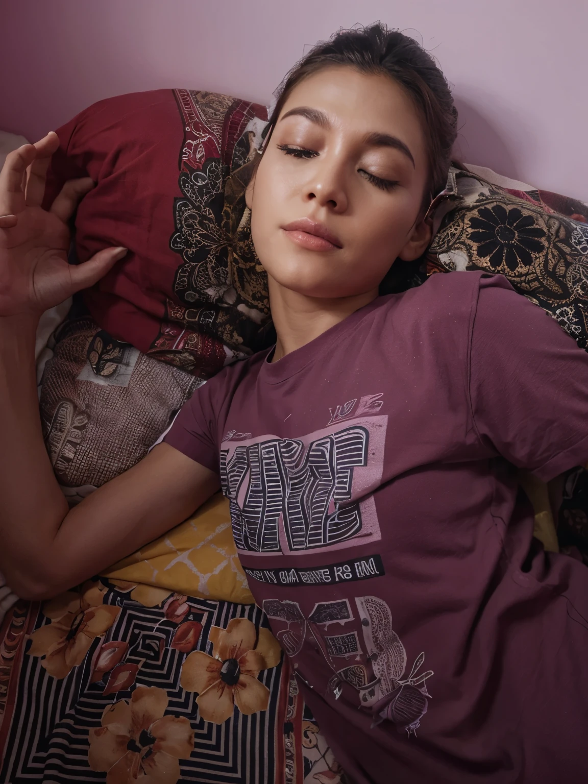 a young 11 year old girl in a hospital bed, wearing a vital signs monitor, nasal cannula, and medical equipment, lying in a hospital bed, wearing comfortable black shorts, detailed face, beautiful detailed eyes, beautiful detailed lips, extremely detailed eyes and face, long eyelashes, emotional expression, photorealistic, 8k, high quality, masterpiece, cinematic lighting, muted color palette, dramatic lighting, medical setting