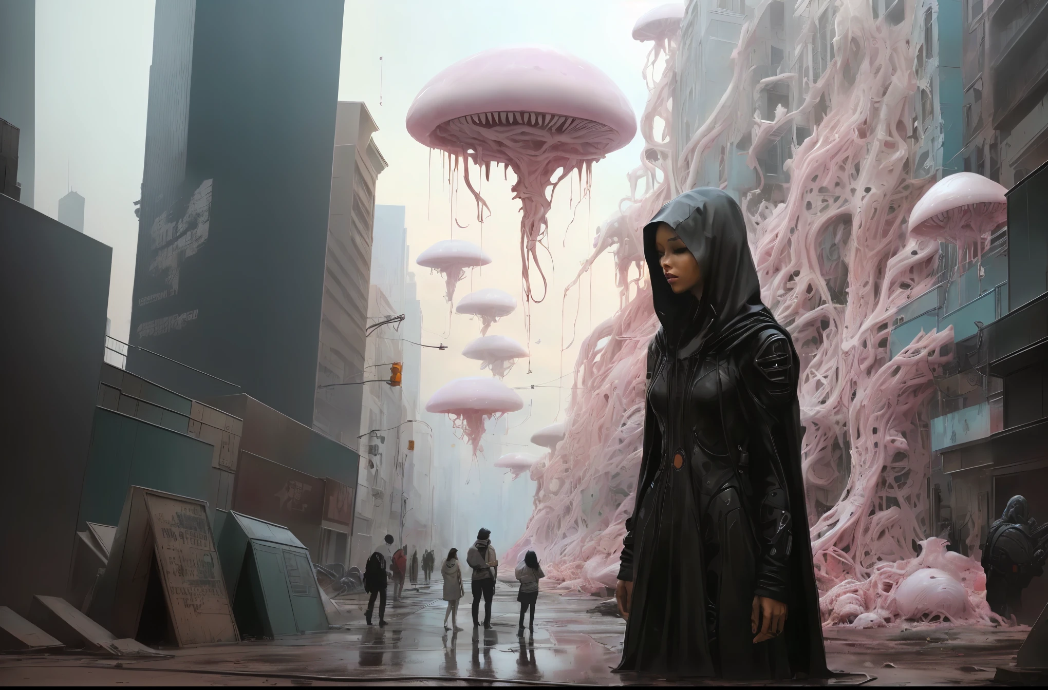 alien infested city