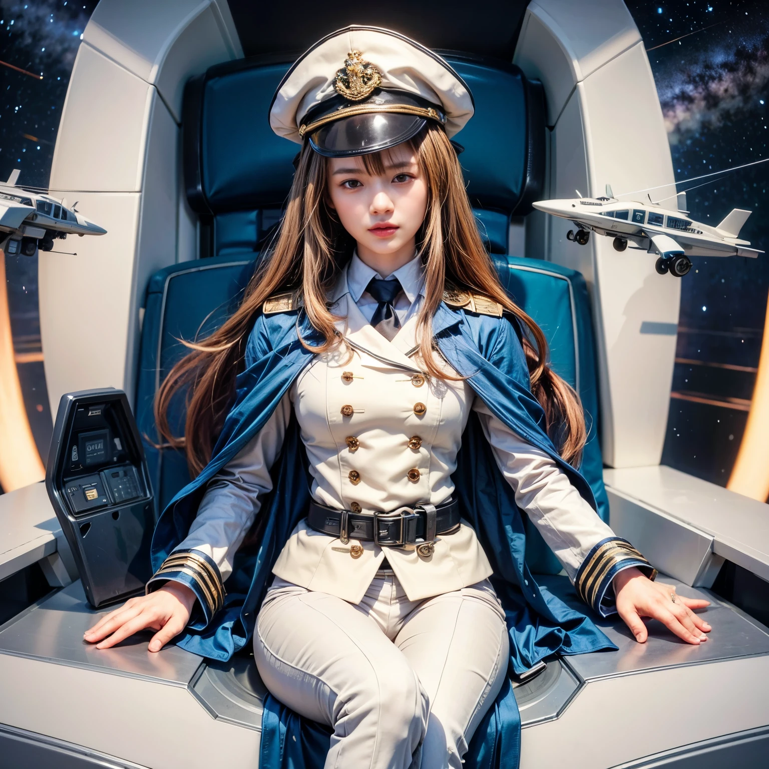 (masterpiece, best quality:1.2), (8k uhd, 16k, 32k, ultra high res), (photorealistic:1.37), (RAW photo), ultimate-realistic, ultimate-realistic details, ultimate-realistic texture, ultimate-intricate details, ultimate-realistic lighting, ultimate-realistic shadow, japanese girl, ultimate-cute face, ultimate-RAW skin, ultimate-realistic eyes, (mechanical:1.4), (armor), full body, wide shot, realistic background